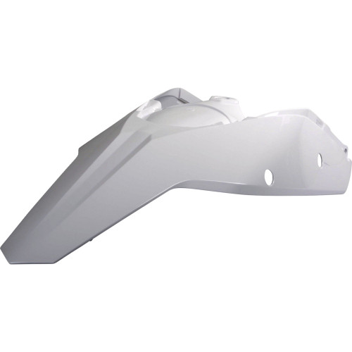 Polisport Fender - Rear - White - Ktm 8567900013 Polisport Fender - Rear - White - Ktm 8567900013