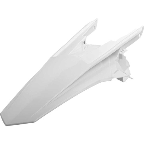 POLISPORT 8595500002 Polisport Fender - Rear - White - Sx/Sx-F | Xc/Xc-F 8595500002
