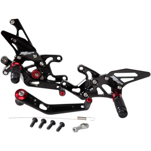 MGP 408012500 Mgp Mgp Rearset - Black - Honda 40801-2500
