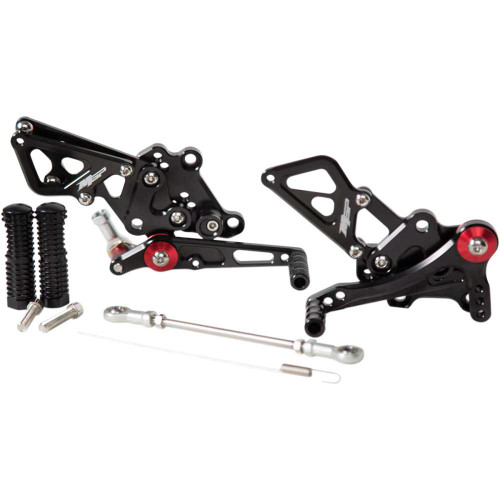 MGP 513032500 Mgp Mgp Rearset - Black - Kawasaki 51303-2500