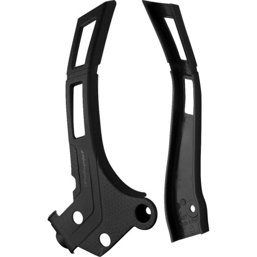 POLISPORT 8466700001 Polisport Frame Guards - Black - Yz 125/250 | 125/250 X 8466700001