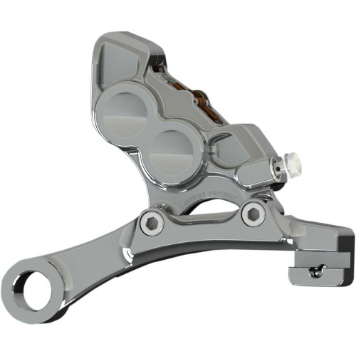 ARLEN NESS 02304 Arlen Ness 4-Piston Caliper - Rear - 11.8" - Chrome 02-304