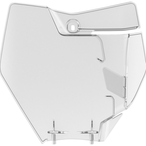 Polisport Number Plate - Clear - Ktm 8664900004