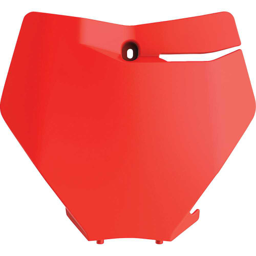 POLISPORT 8666400006 Polisport Number Plate - Fluorescent Orange - Ktm Sx/Sxf 8666400006