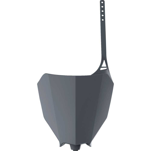 POLISPORT 8667200006 Polisport Number Plate - Gray - Crf 250R/Rx | 450R/Rx 8667200006