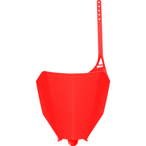 Polisport Number Plate - Restyle - Red - Cr 125R/250R 8666300004 Polisport Number Plate - Restyle - Red - Cr 125R/250R 8666300004