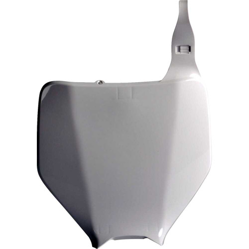 POLISPORT 8660800002 Polisport Number Plate - White - Kawasaki | Sherco 8660800002