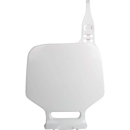 POLISPORT 8662300002 Polisport Number Plate - White - Yz 80/85 8662300002