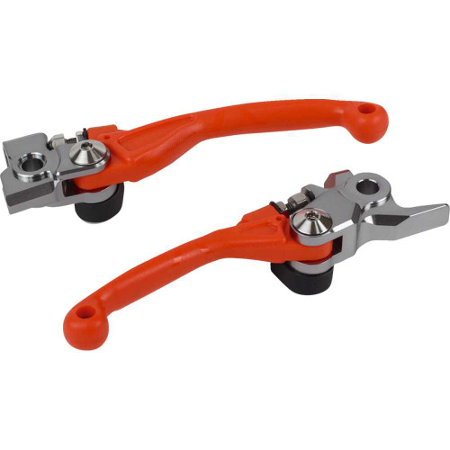 POLISPORT 8487200034 Polisport Pivot Unbreakable Lever Set - '16 Ktm Orange 8487200034