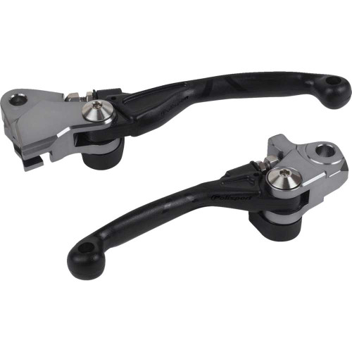 POLISPORT 8487200016 Polisport Pivot Unbreakable Lever Set - Black 8487200016