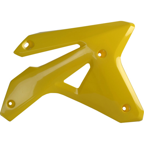 Polisport Radiator Cover - '01 Rm Yellow - Rmz 450 8428500001