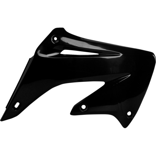 Polisport Radiator Cover - Black - Cr 125R/250R 8427000002 Polisport Radiator Cover - Black - Cr 125R/250R 8427000002