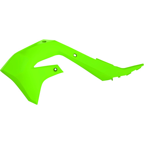 Polisport Radiator Cover - Lime Green - Kx 450F 8423400005 Polisport Radiator Cover - Lime Green - Kx 450F 8423400005