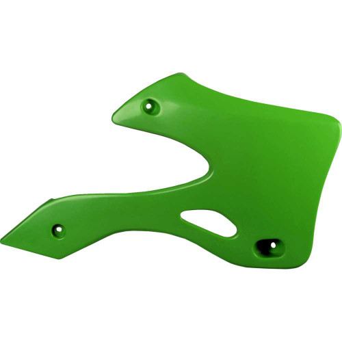 POLISPORT 8419200002 Polisport Radiator Cover - Oem Green - Kx 125/250 8419200002