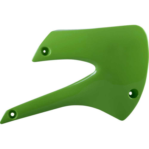 POLISPORT 8425000011 Polisport Radiator Cover - Oem Green - Kx 85/100 8425000011