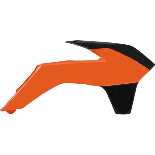 POLISPORT 8417400004 Polisport Radiator Cover - Orange/Black - Ktm 8417400004