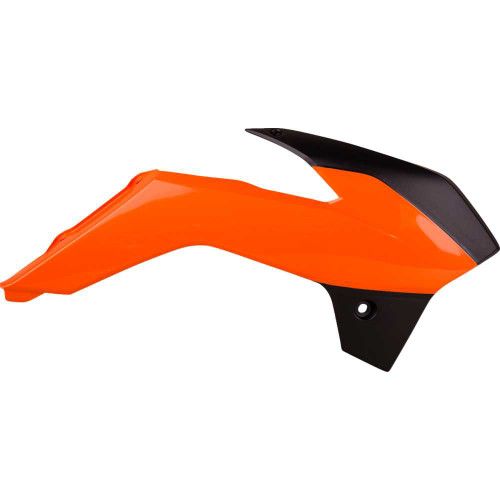 POLISPORT 8416700001 Polisport Radiator Cover - Orange/Black - Sx 85 8416700001