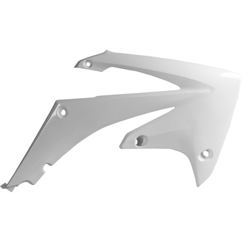 Polisport Radiator Cover - White - Crf 250R/450R 8412700002