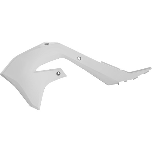 POLISPORT 8423400002 Polisport Radiator Cover - White - Kx 450F 8423400002