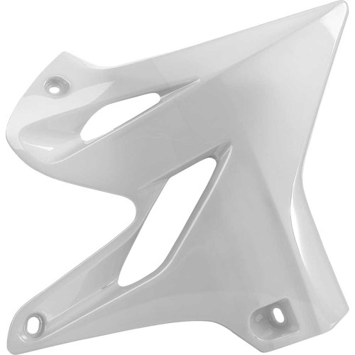 POLISPORT 8417500002 Polisport Radiator Cover - White - Yz 125/250 8417500002
