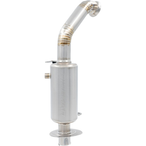 Powder Lite Slip-On Muffler - Stainless Steel 02-228Pl-G5-Ti