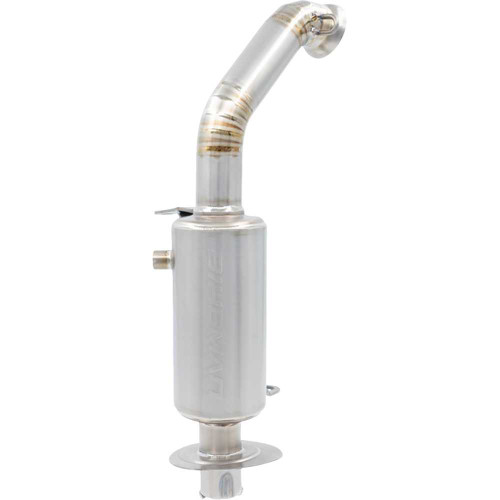 BIKEMAN PERFORMANCE 02332R Powder Lite Slip-On Muffler - Stainless Steel 02-332-R