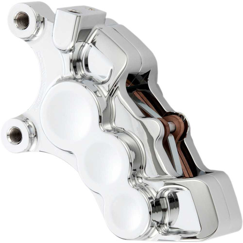 ARLEN NESS 02214 Arlen Ness 6-Piston Caliper - Front Left - Chrome - 11.8" 02-214