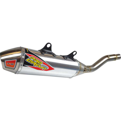 PRO CIRCUIT 0152245A Pro Circuit T-6 Slip-On Muffler - Stainless Steel 0152245A