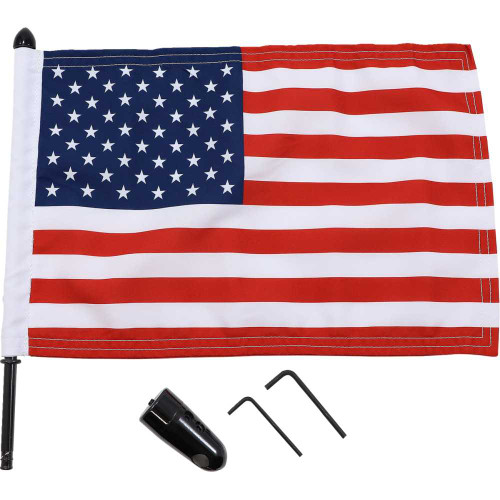 PRO PAD BRFMRDHB51IN15 Pro Pad Flag Mount - Pinnacle Luggage Rack - 13" Pole - 10" X 15" Flag Brfm-Rdhb51In15