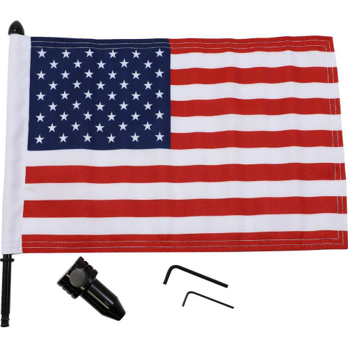 PRO PAD BRFMFXD115 Pro Pad Saddlebag - Fixed Upright Flag Mount - 3/4" Bar - 10" X 15" Flag Brfm-Fxd115