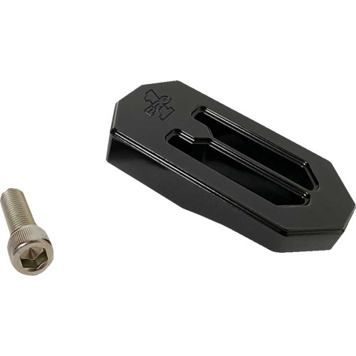PRO-ONE PERF.MFG. 500747B Pro-One Perf.Mfg. Touring Brake Peg - Black 500747B