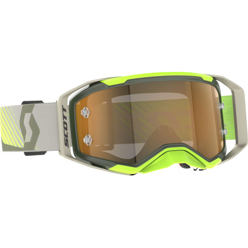 Prospect 2.0 Amp Goggle - Kaki Green/Neon Yellow - Gold Chrome 421478-7701324