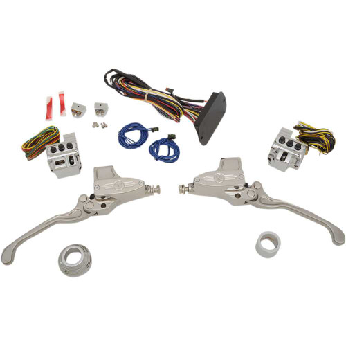 PERFORMANCE MACHINE (PM) 00624025CH Performance Machine (Pm) Handlebar Controls - Hydraulic - 9/16" Master Cylinder - Chrome 0062-4025-Ch