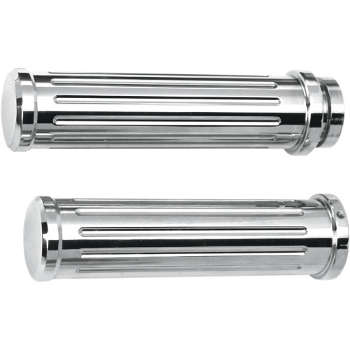 Pro-One Perf.Mfg. Grips - Billet - Ball-Milled 500560 Pro-One Perf.Mfg. Grips - Billet - Ball-Milled 500560