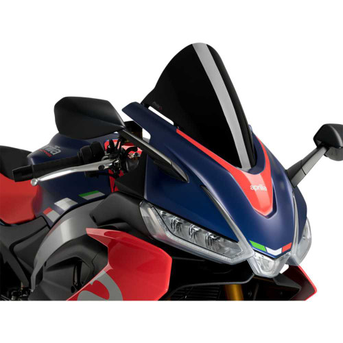 PUIG HI-TECH PARTS 20571N Puig Hi-Tech Parts Race Windscreen - 12-1/2" - Black - Rs 660 20571N