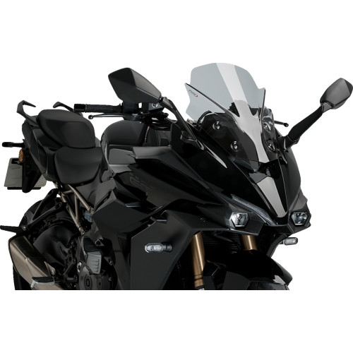 Puig Hi-Tech Parts Sport Windscreen - 16" - Smoke - Gsx-S1000 Gt 21341H