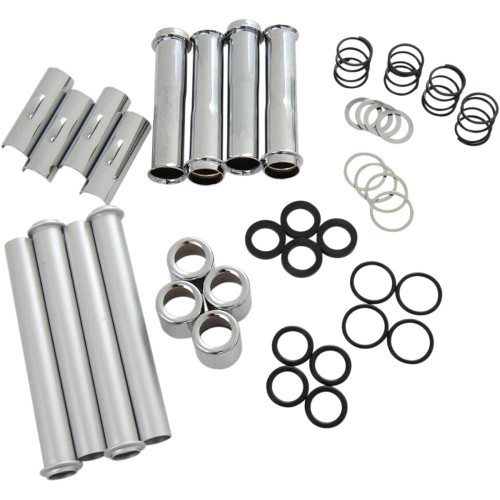 DRAG SPECIALTIES 0928-0039 Drag Specialties Pushrod Tube Kit - Chrome - Xl