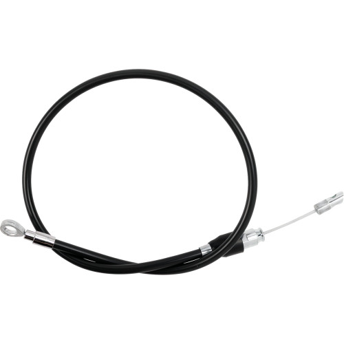 Quick Connect Clutch Cable - Upper - 35" - Black/Chrome
