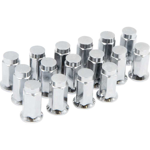 RACELINE WHEELS ALUG15BX Raceline Wheels Lug Nuts - Hex/Flat - 10 Mm X 1.25/14 Mm - 16 Pack Alug15Bx