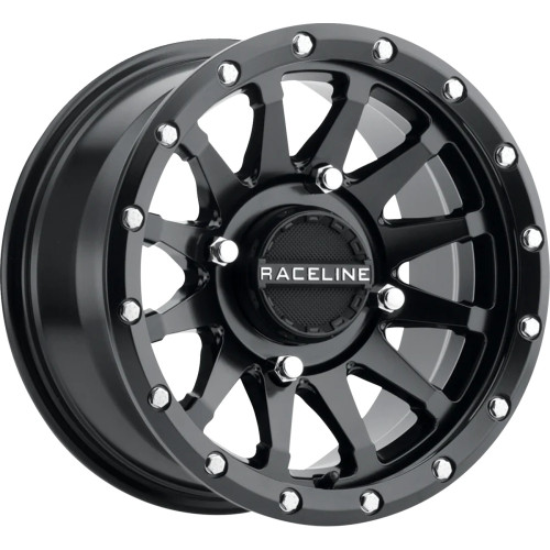 Raceline Wheels Wheel - Trophy - Simulated Beadlock - Front/Rear - Black - 14X7 - 4/137 - 5+2 (+10 Mm) A95B-47037+10