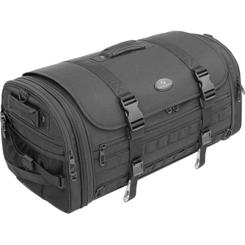 SADDLEMEN EX000043A Saddlemen Tr3300 Tactical Deluxe Rack Bag - Black Ex000043A