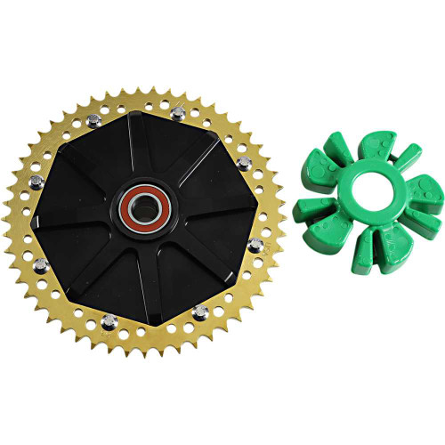 ALLOY ART G2CC5312 Alloy Art Cush Drive Sprocket - Black - 53 Tooth G2Cc53-12