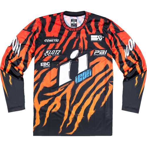 ICON 2824-0108 Rad Dawn Jersey - Orange - 2Xl