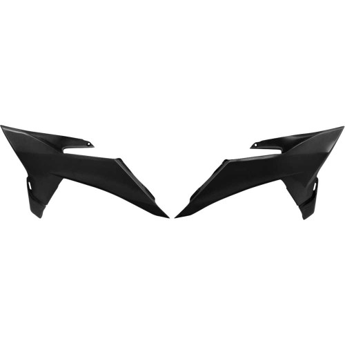 UFO KT05025001 Radiator Covers - Black - Ktm Kt05025#001
