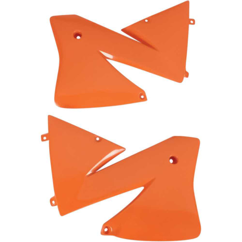 UFO KT03066127 Radiator Covers - Ktm Orange Kt03066127