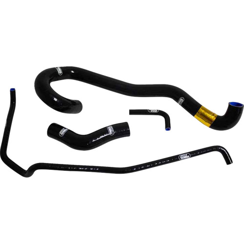 Radiator Hose Kit - Black - Pan America Har-4-Bk