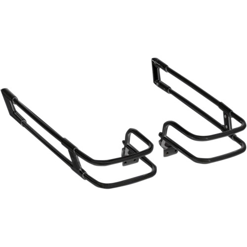 Drag Specialties Saddlebag Guard Rails - Black - Fl '14-'24