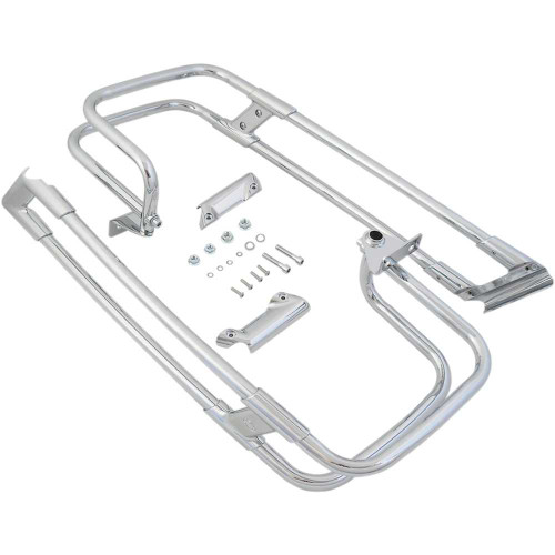 DRAG SPECIALTIES 3501-1245 Drag Specialties Saddlebag Guard Rails - Chrome - Fl '14-'24