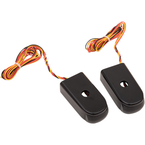 Alloy Art Strut Light - Led - Smoke/Red Black Fxlr Ssl-Lg-2B