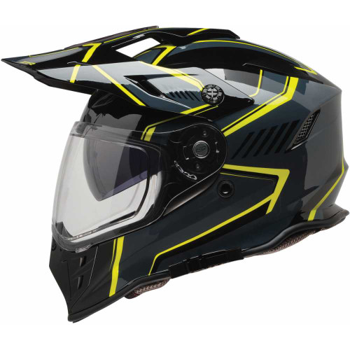 Z1R 0140-0358 Range 2.0 Helmet - Voyager - Gray/Hi-Viz - Medium